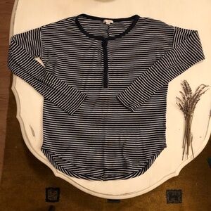 GAP Thermal Stripe Long Sleeve
